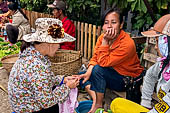Luang Prabang, Laos - The day market.